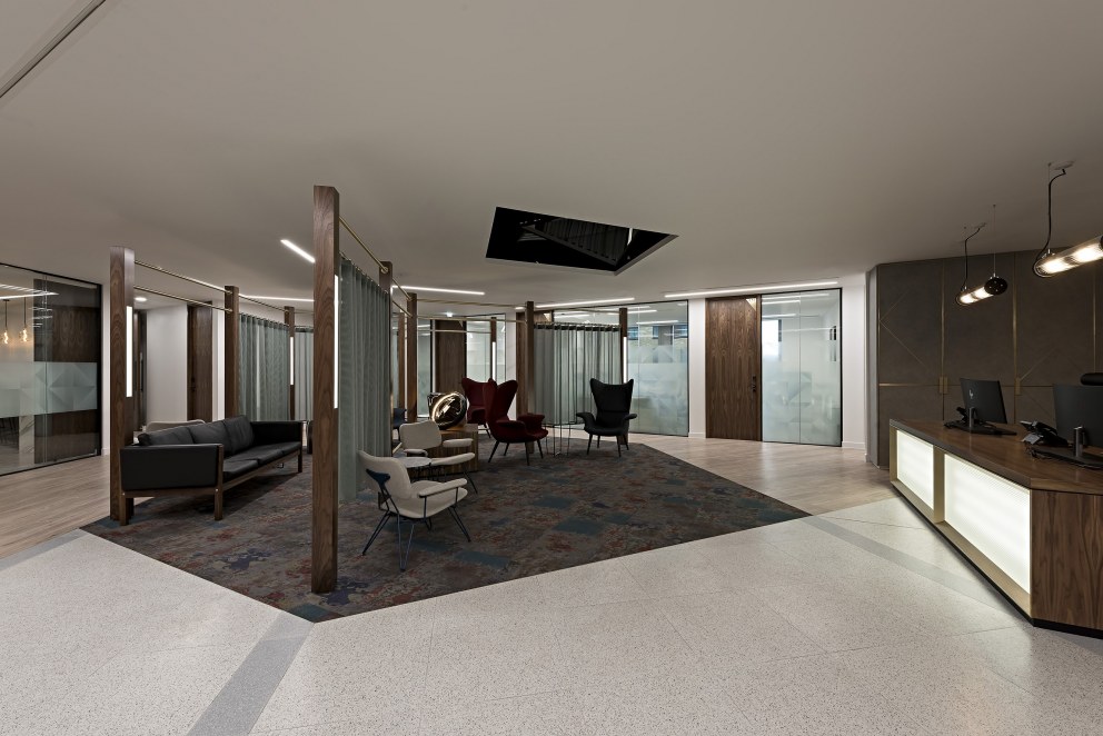 LEO (London Executive Offices) | LEO reception & lounge | Interior Designers